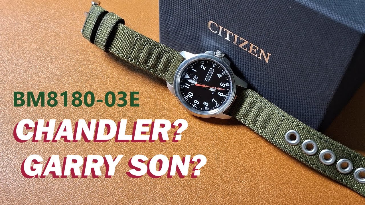 Why Chandler? Citizen BM8180-03E – A Not-So-Serious Watch Review