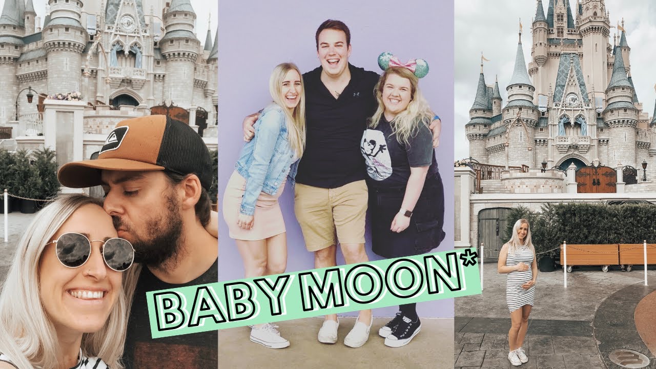 OUR BABY MOON TO ORLANDO FLORIDA // DISNEY - 25 WEEKS PREGNANT