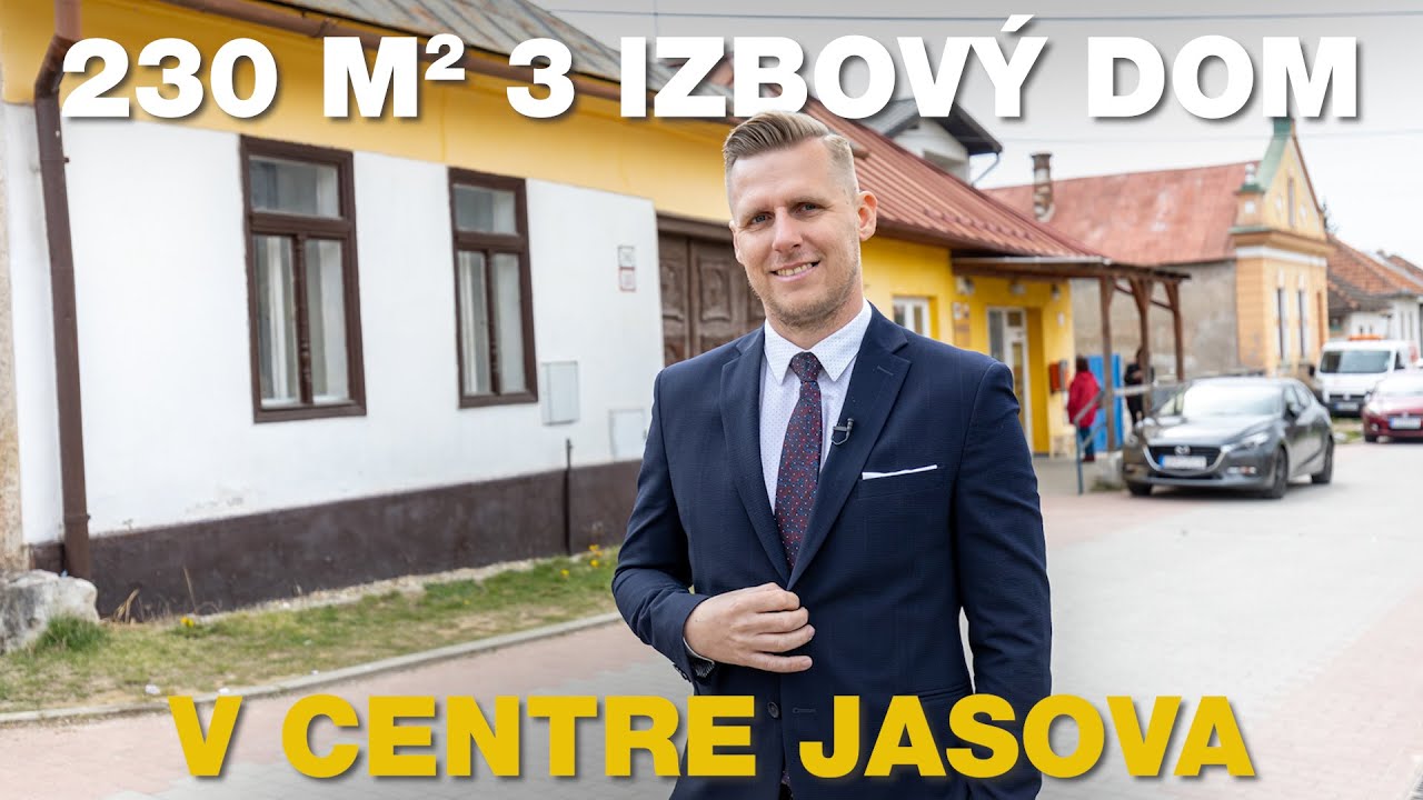 NA PREDAJ 3 IZB. RODINNÝ DOM SO ZÁHRADOU - JASOV - KOŠICE OKOLIE