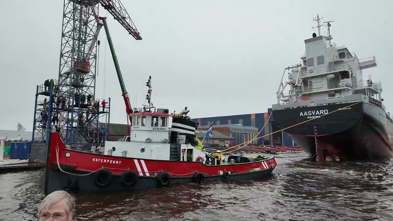 Dwarsscheepse Tewaterlatingen  Royal Bodewes Hoogezand. 17-03-2026