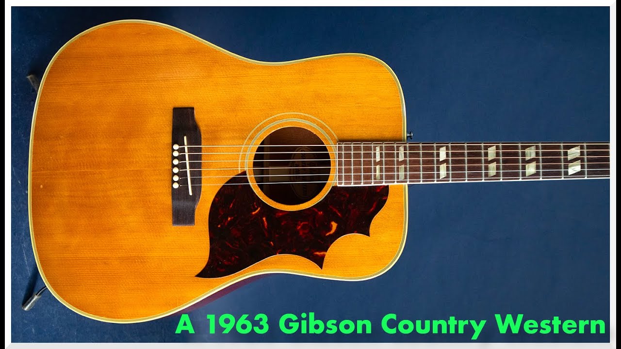 A 1963 Gibson Country Western