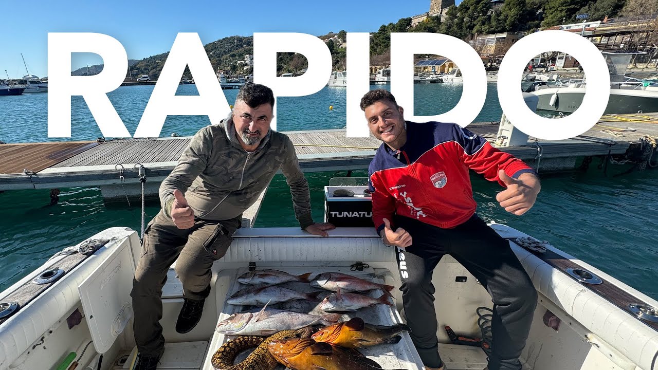 PESCA IN VERTICALE | 6 ore di PESCA, 8 catture.