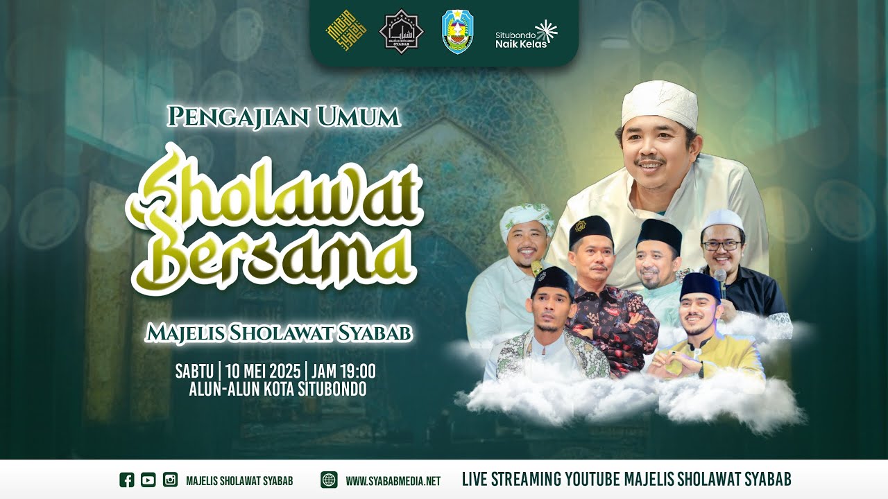 🔴 LIVE  | ROAD SHOW MAJELIS SHOLAWAT SYABAB | ALUN - ALUN SITUBONDO | 10/05/2025