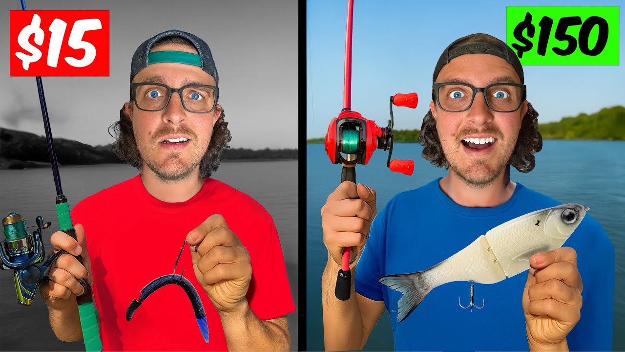 $15 vs $150 Walmart Fishing Challenge!