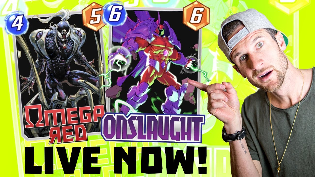 ONSLAUGHT + OMEGA RED is crazy! LIVE MARVEL SNAP