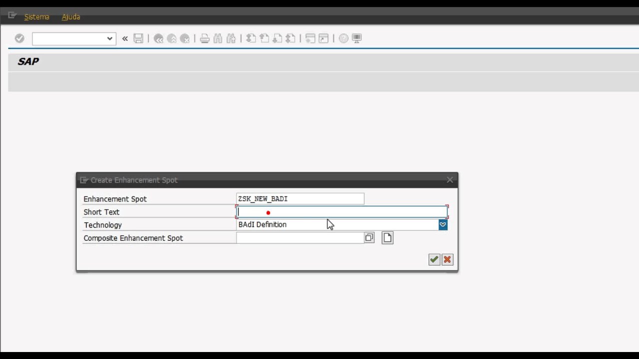 ABAP109 - Criando e Implementando BADIs