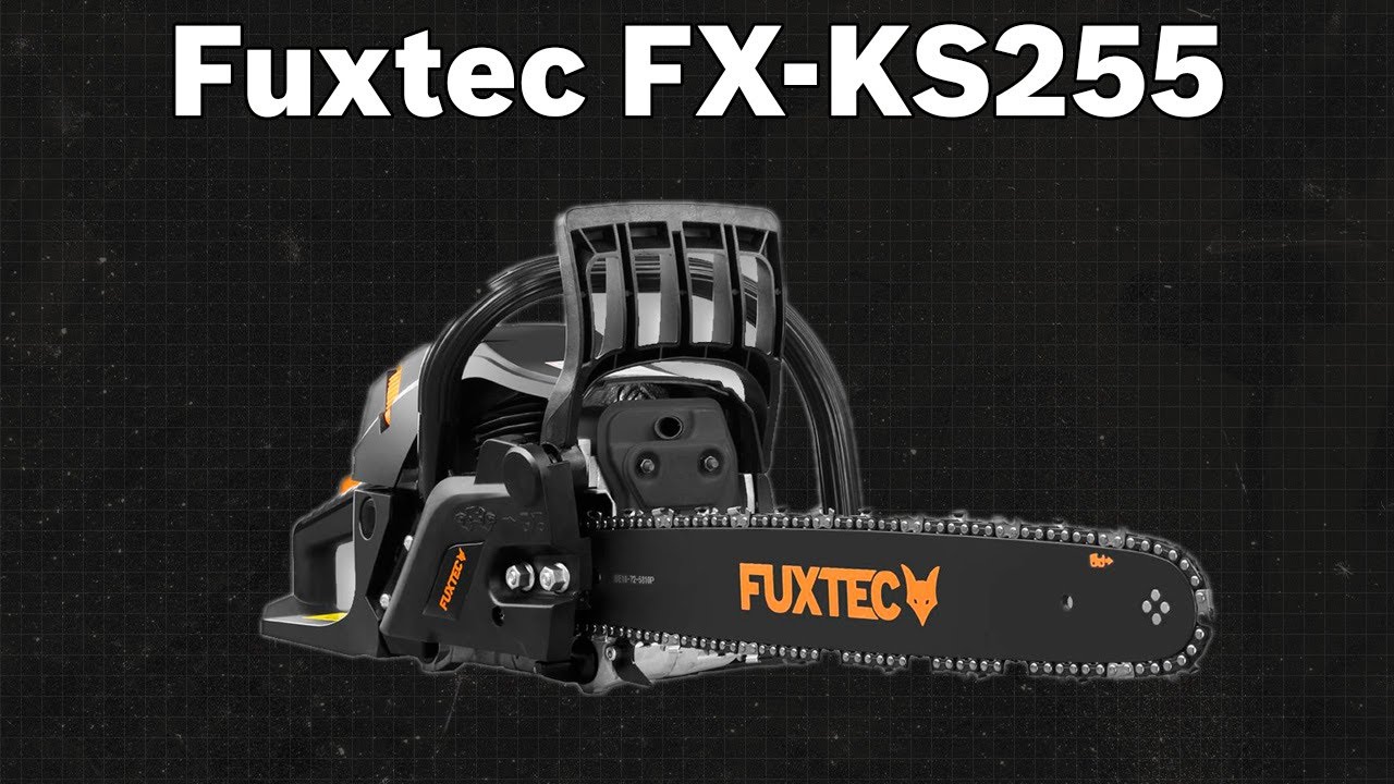 Benzin-Kettensäge Fuxtec FX-KS255 | TEST | Deutsch