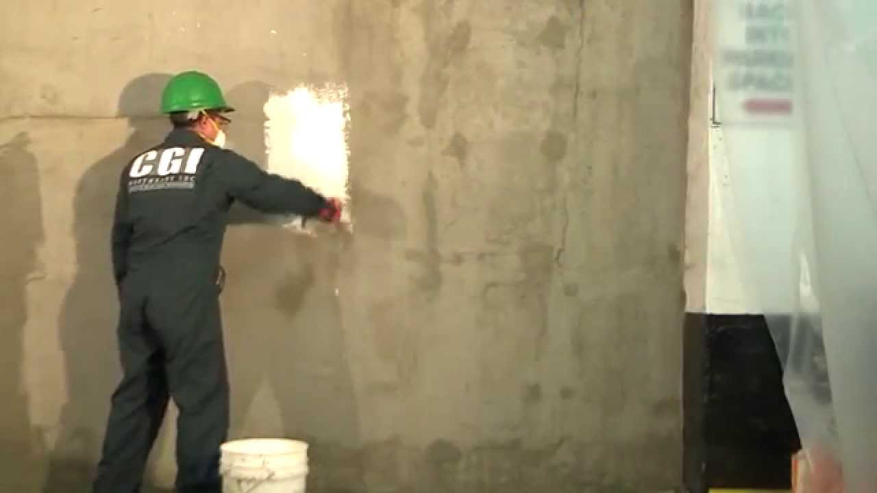 CGI: CONCRETE GEL INJECTION: CONCRETE PATCHING