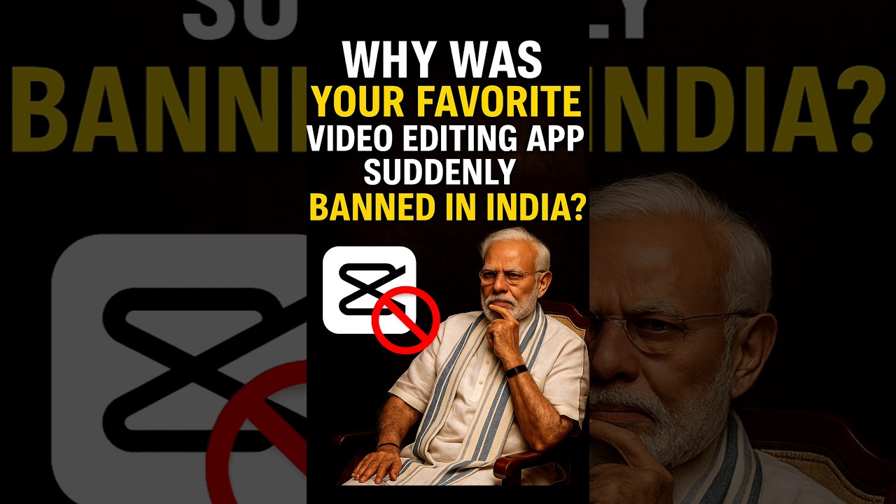 CapCut BANNED in India! Real Reason Will SHOCK You 😱#viralshorts #likes #subscribe #capcut