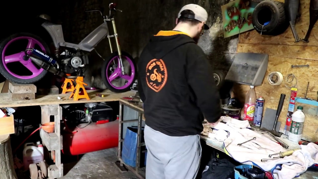 Remontage  du peugeot 103 fox 70cc