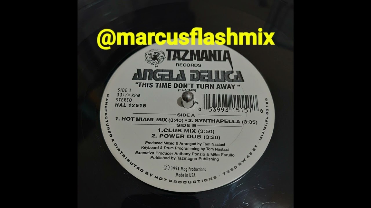 Angela Deluca - This Time Don't Turn Away (Hot Miami Mix)