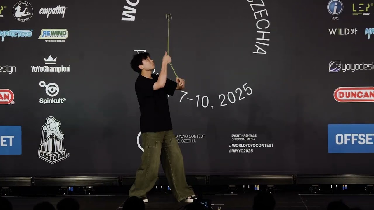 33rd Place – Junyi Lin – 1A Semi final – World YoYo Contest 2025