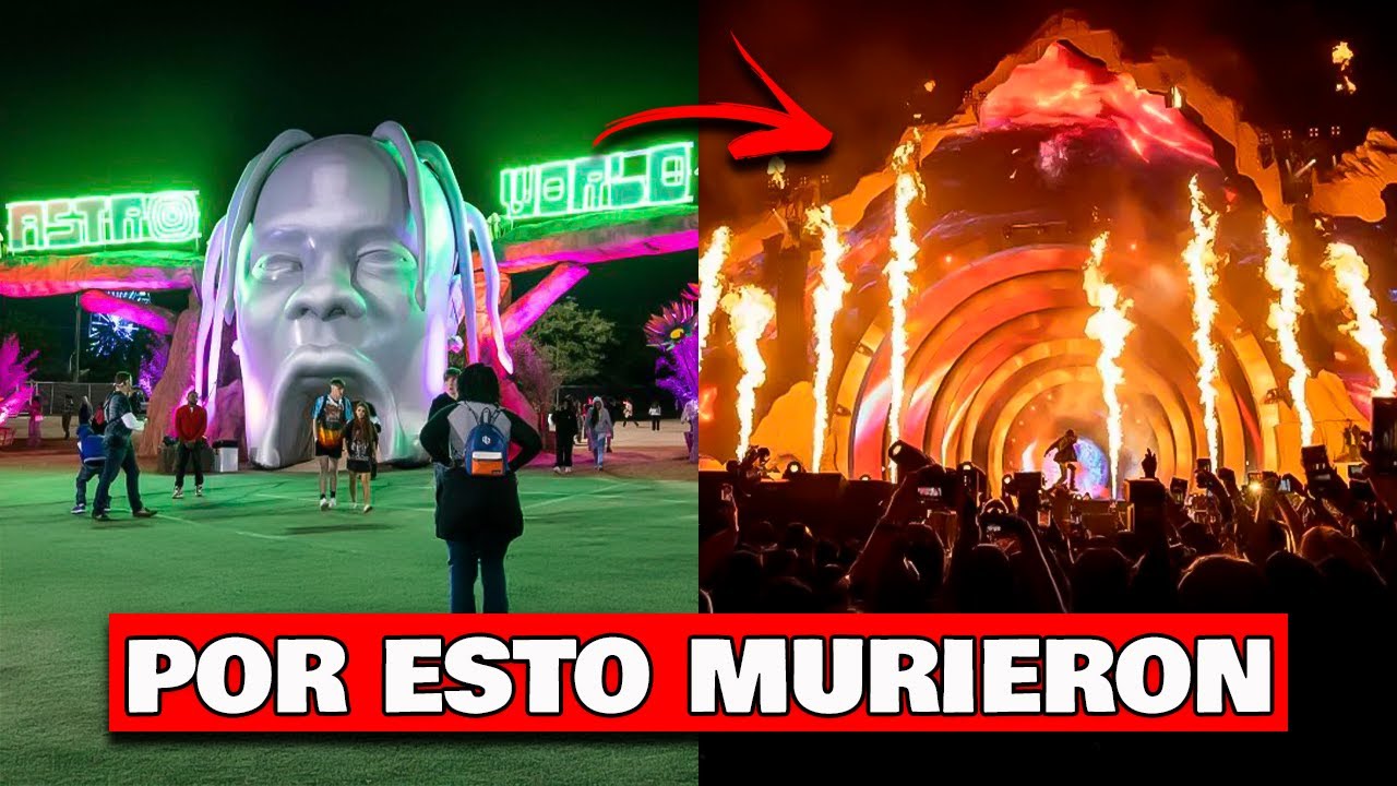 El día que sucedió la TRAGEDIA de  ASTROWORLD - Catástrofe en un FESTIVAL de MÚSICA