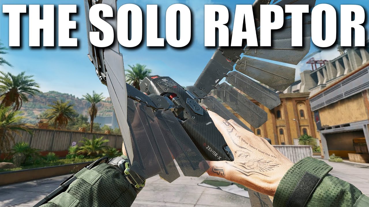 Solo Delta Force с новым оператором Raptor...