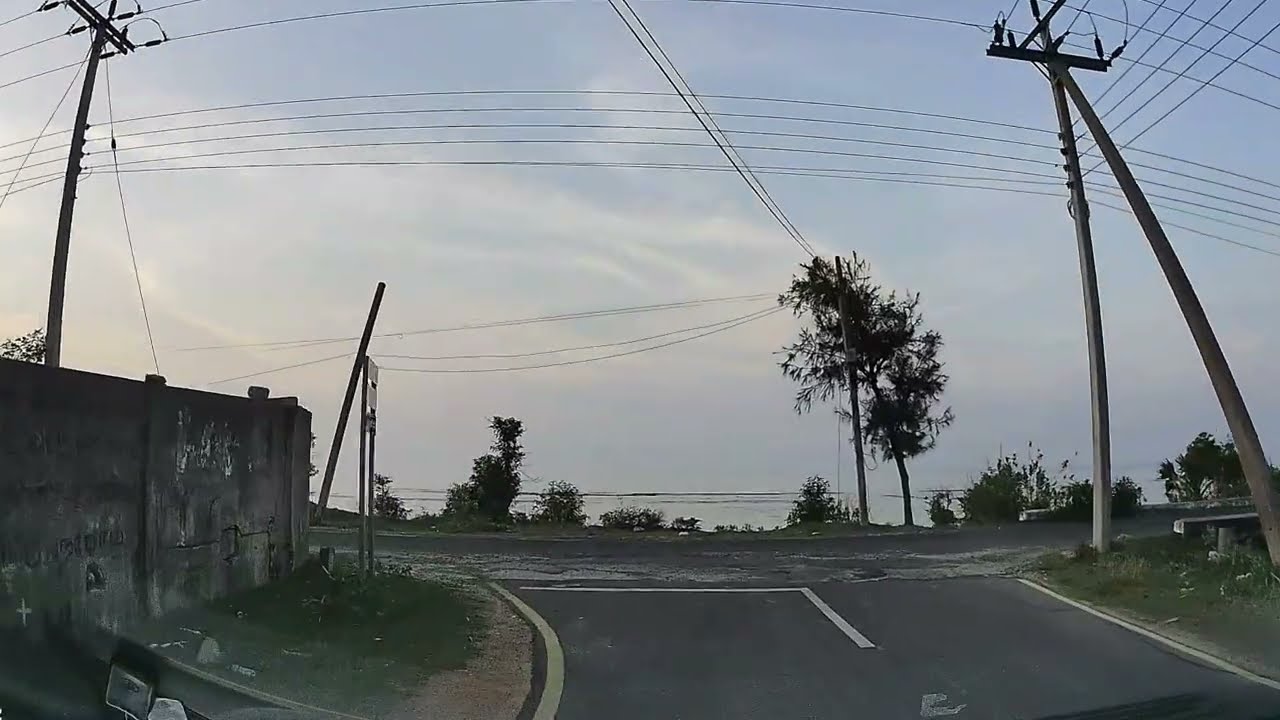 Sri Lanka Tour and Travel | Point Pedro Beach | POV Drive | Calm Music | Beautiful Jaffna | Part 2