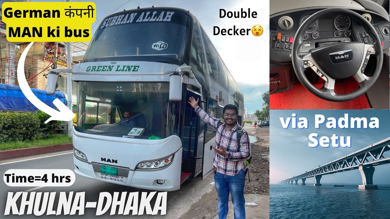 3 crore ki MAN Double-Decker Bus 😨 | Khulna to Dhaka via Padma Setu | Bangladesh Series #7