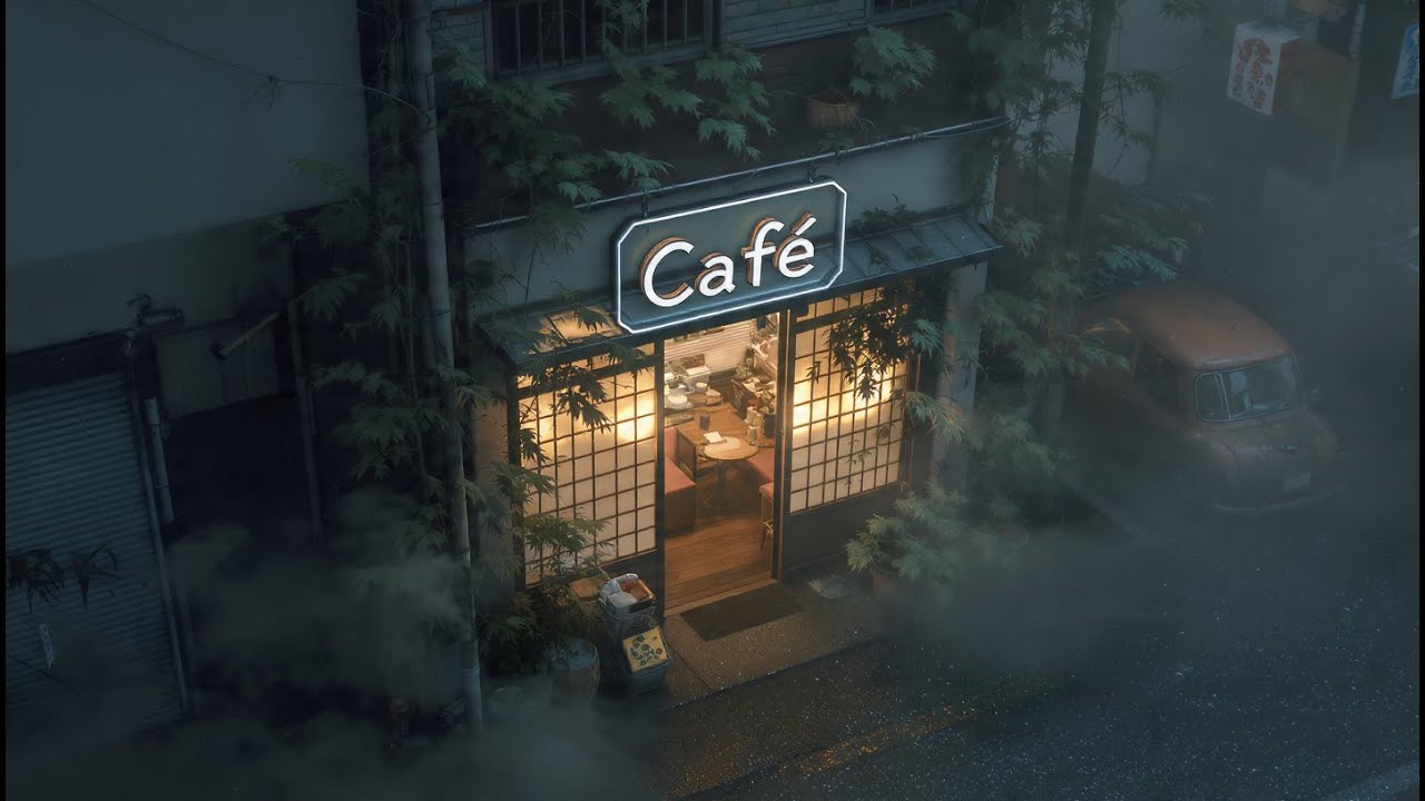 Lofi Beats for Homework | Cozy Cafe Space