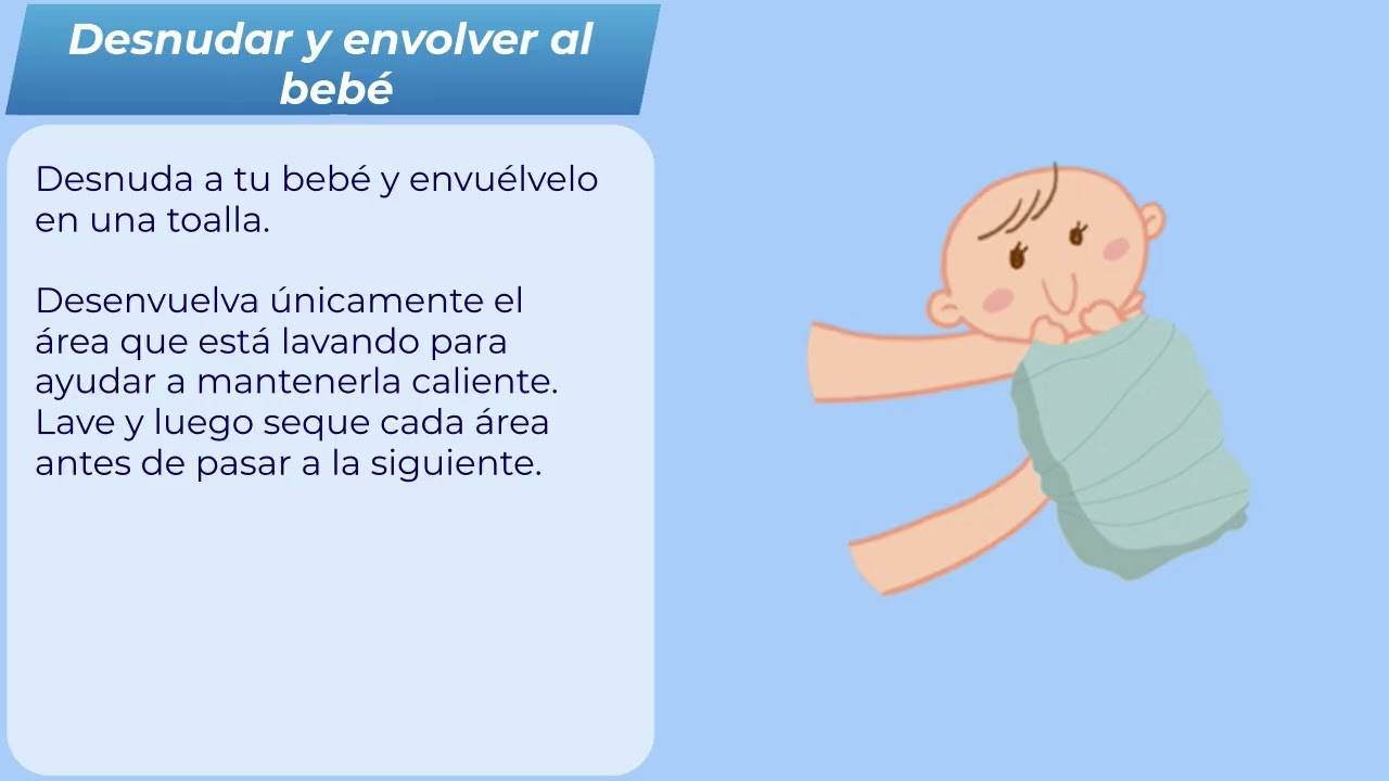 Newborn Bathing Sponge - Spanish