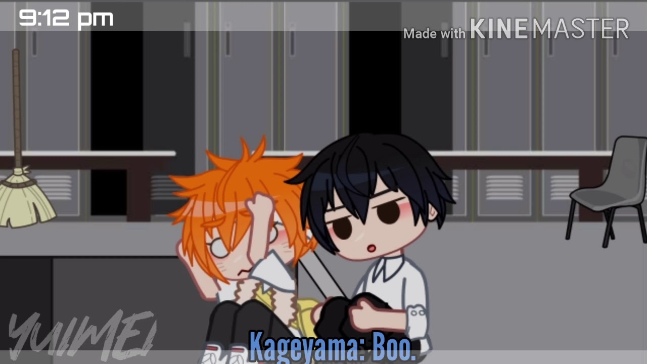 | If Hinata and Kageyama got locked in the storage room | `2/3´ [kagehina] haikyuu gacha
