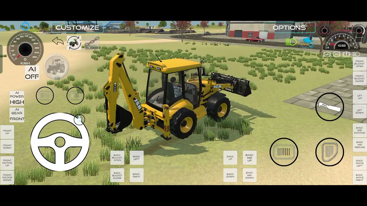JCB 5cx fully loading sand video//John Deere: Eicher: Swaraj 