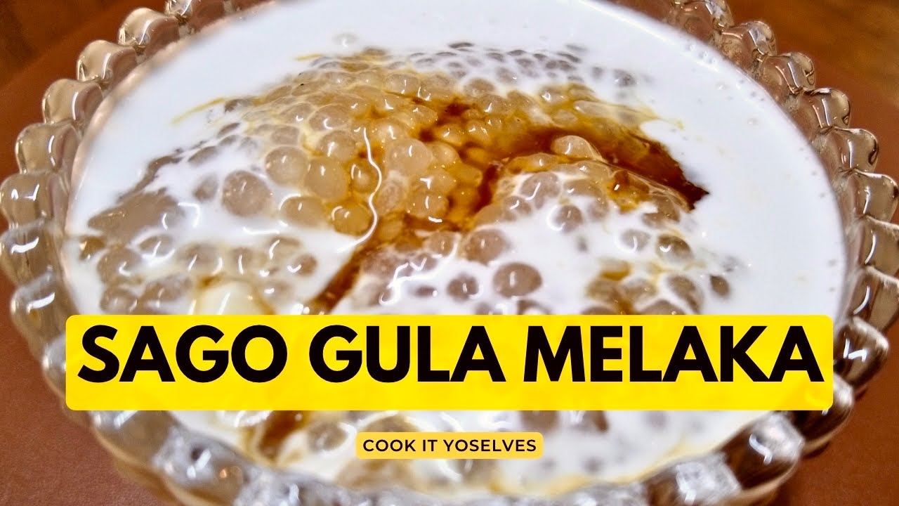 The Best Chewy Sago Gula Melaka | The Ultimate Coconut Pudding