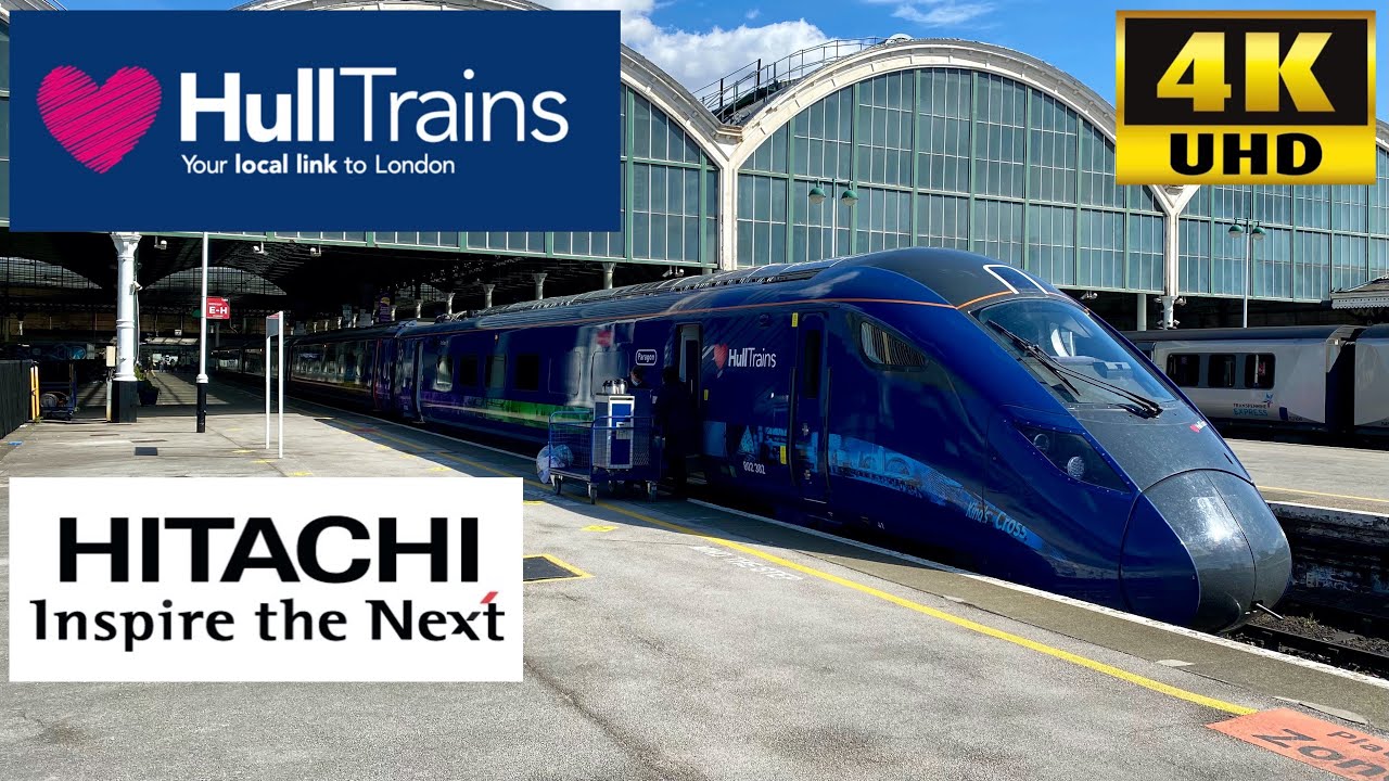 [Hull Train First Class: London Kings Cross to Hull] Hitachi British Rail Class 802 Paragon (802302)