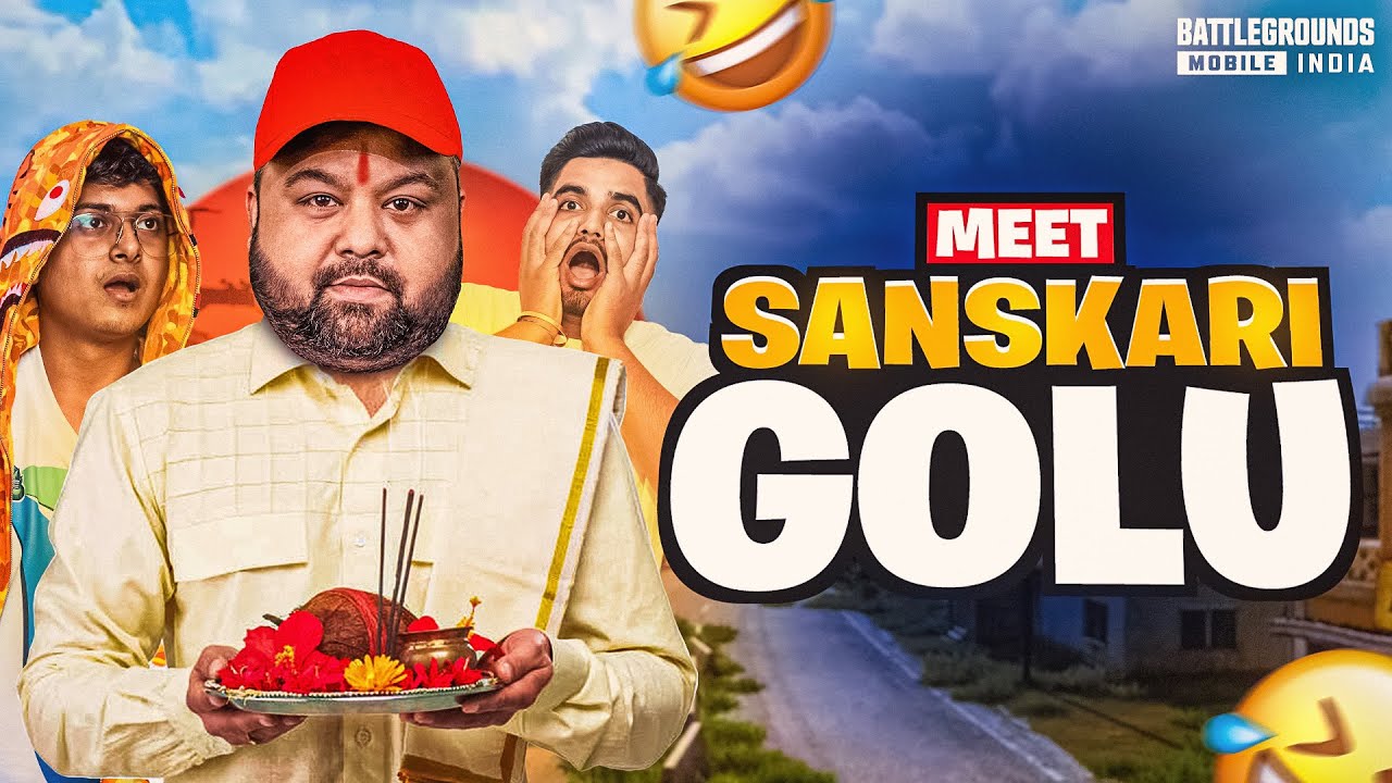THE SANSKARI SQUAD 🙏🏻 - A BGMI Funny Highlight Video 😂🤣