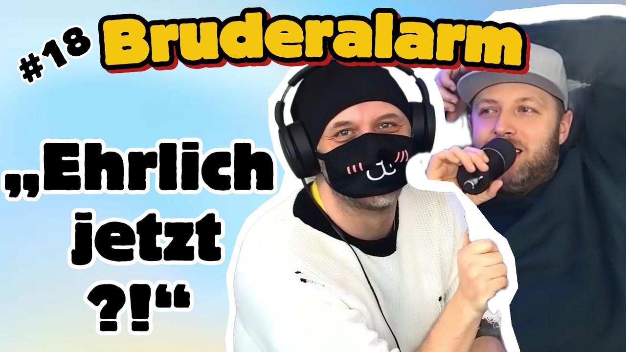 Bruderalarm #18 - Peinlich! Wer würde eher im Knast landen? 🚨