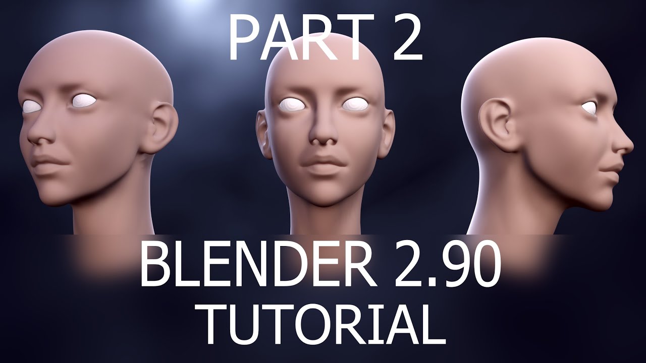 Урок по лепке головы в Blender от новичка до профессионала, часть 2 (Нос)