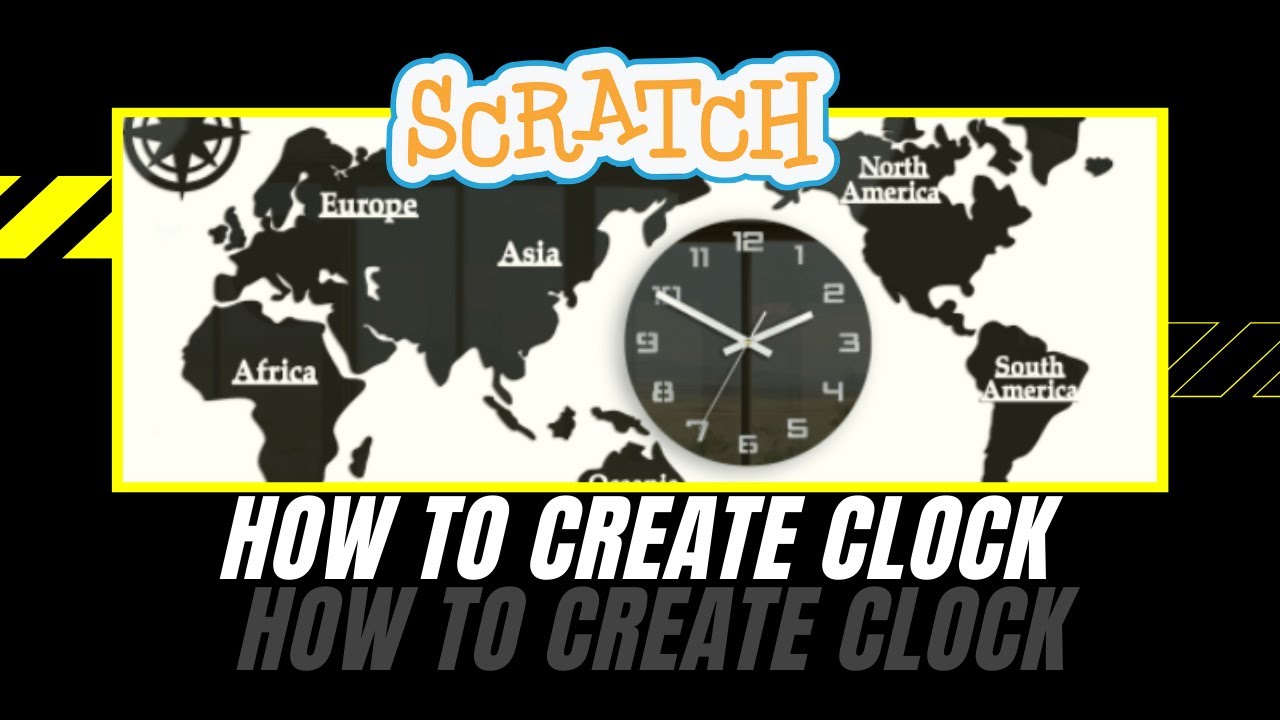Scratch tutorial: How to create analog clock