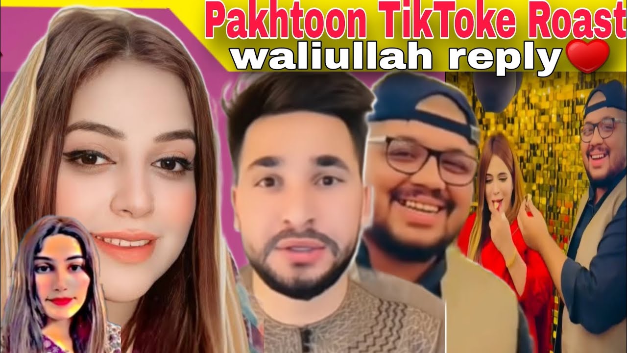 Pakhtoon TikToke Waliullah Sara Sana Gul Pashto Roast Video By Zalmi Lala