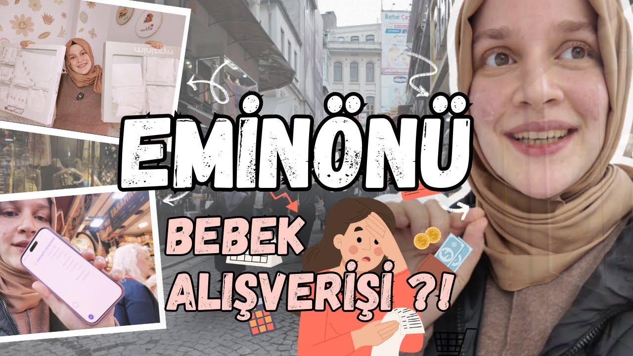 Eminönü'nde Fiyatları Görünce Şok Oldum! 👶 (Bebek Alışverişi Vlog)