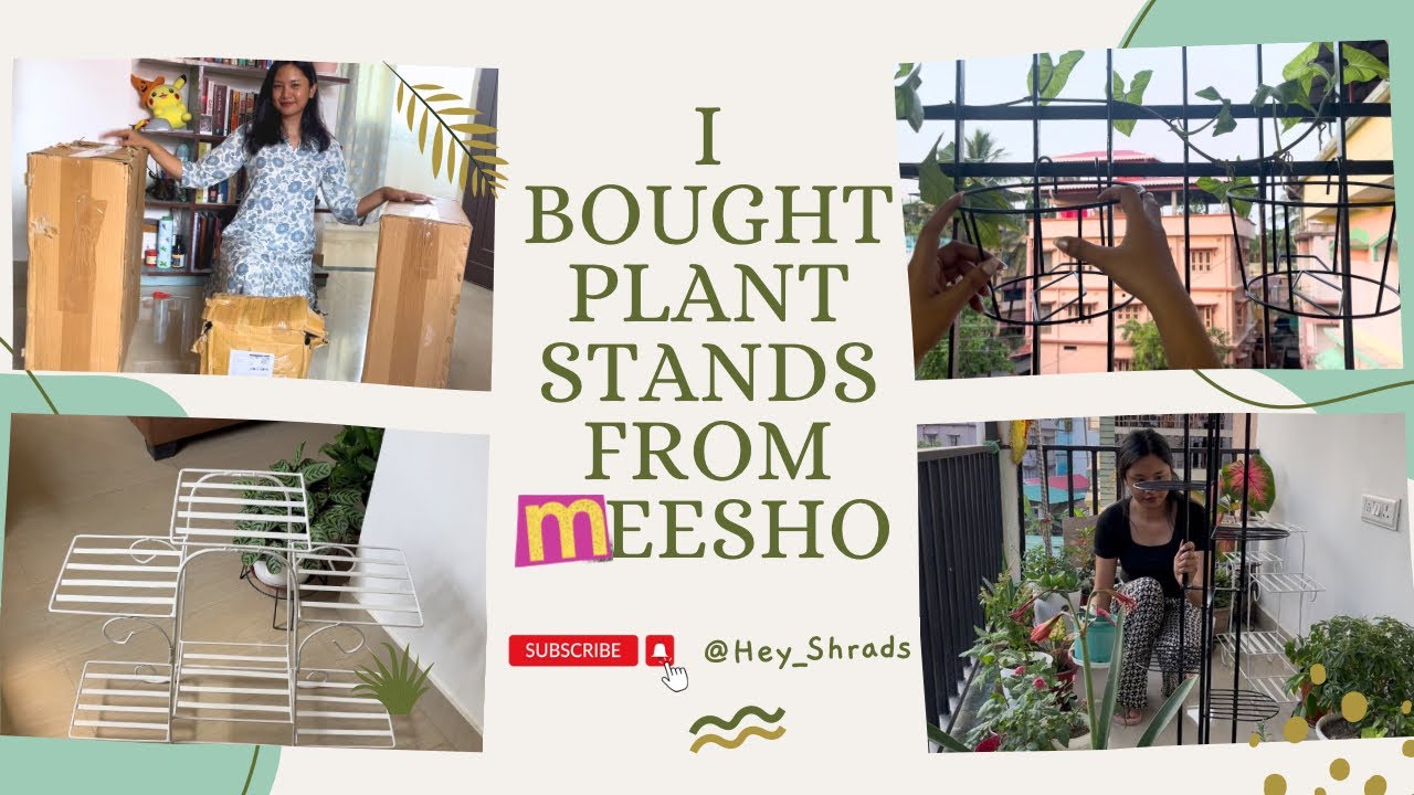 Buying plant stands from MEESHO | Unboxing video