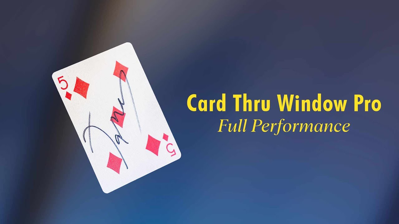 Card Thru Window Pro — полная производительность