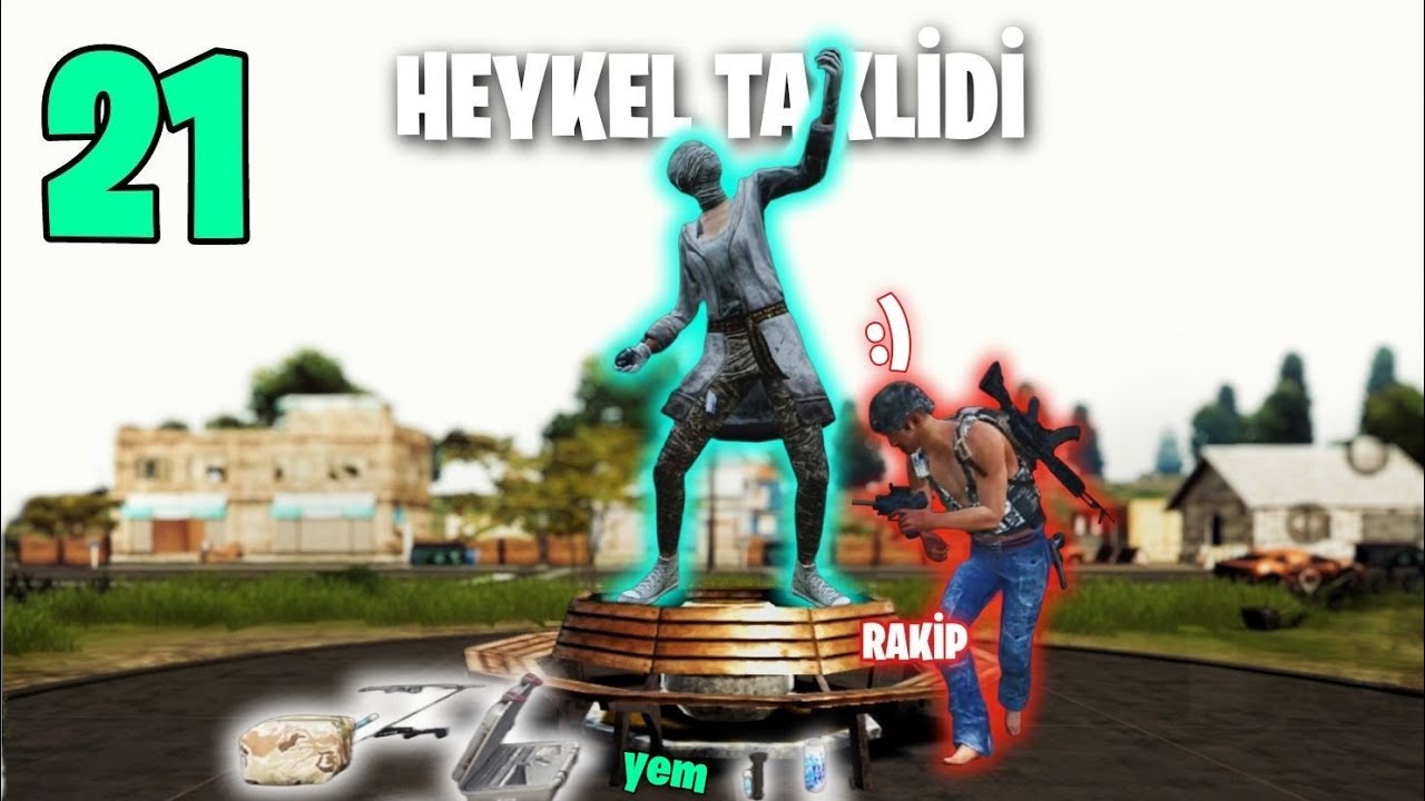 PUBG NEW STATE HEYKEL TAKLİDİ - FATİH OLMAMA TAKTİĞİ (TROİ pusu yerleri rank kasmama taktikleri)