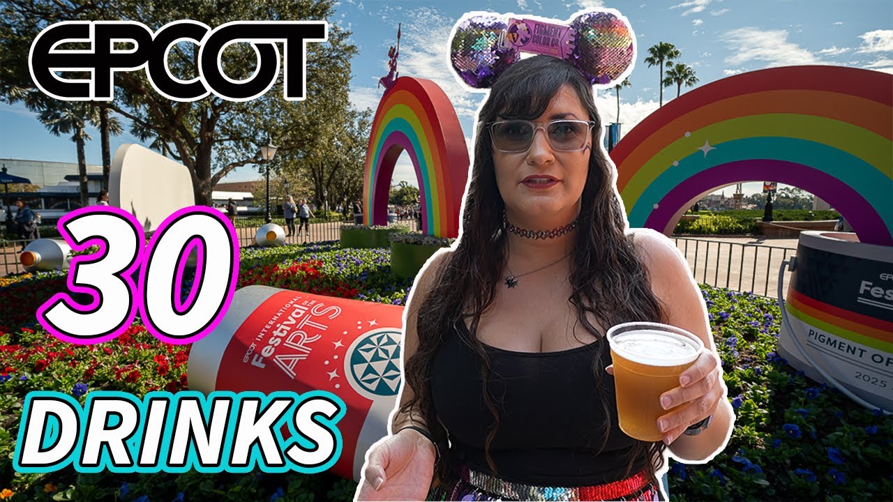 EPCOT Festival of the Arts drinks 2025 🌈 Disney World drink guide