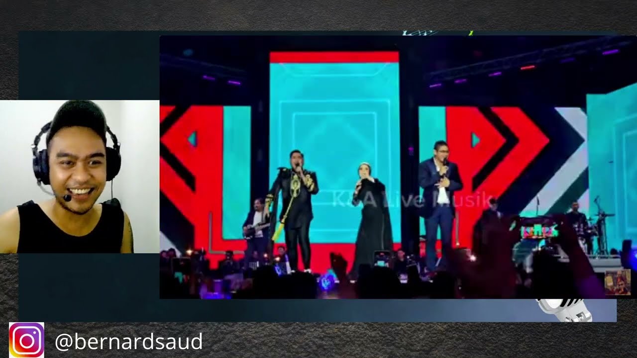 LESTI KEJORA, KING NASSAR, UNGU (LIVE at Konser Sang Kejora) | SINGER REACTION
