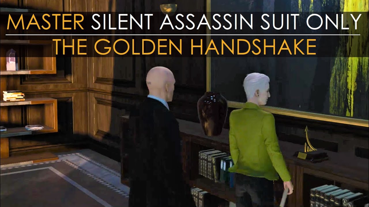 Hitman 2 - The Bank - Master Silent Assassin Suit Only - The Golden Handshake - New York
