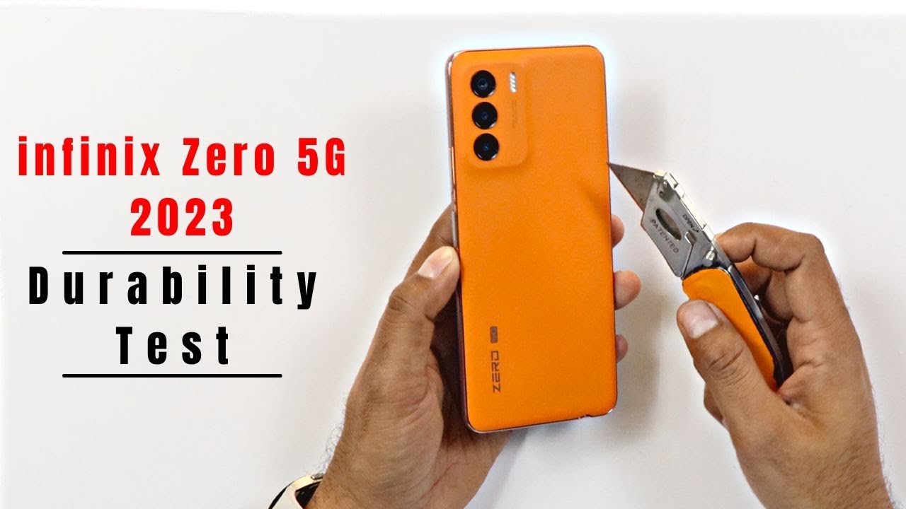 Infinix Zero 5G Turbo 2023 Durability & Water Test - IT JUST SURVIVED