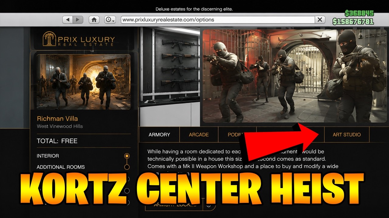 Как начать и пройти ограбление Kortz Center в GTA Online (полное руководство по разблокировке)
