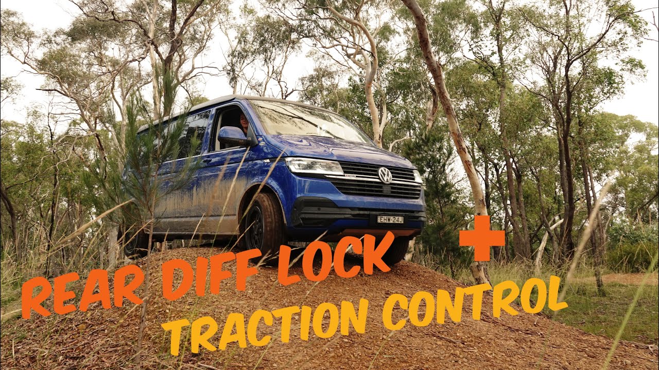 VW Trakkadu 4Motion T6.1 (Rear Diff Lock and Hill Descent Tested by Vic Widman