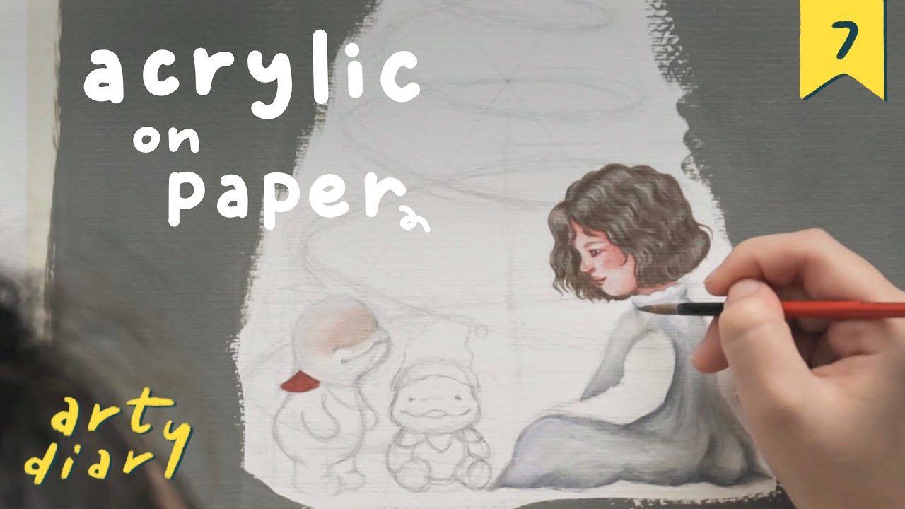 วาดรูปวันคริสต์มาส🎨🎄 | art diary #7