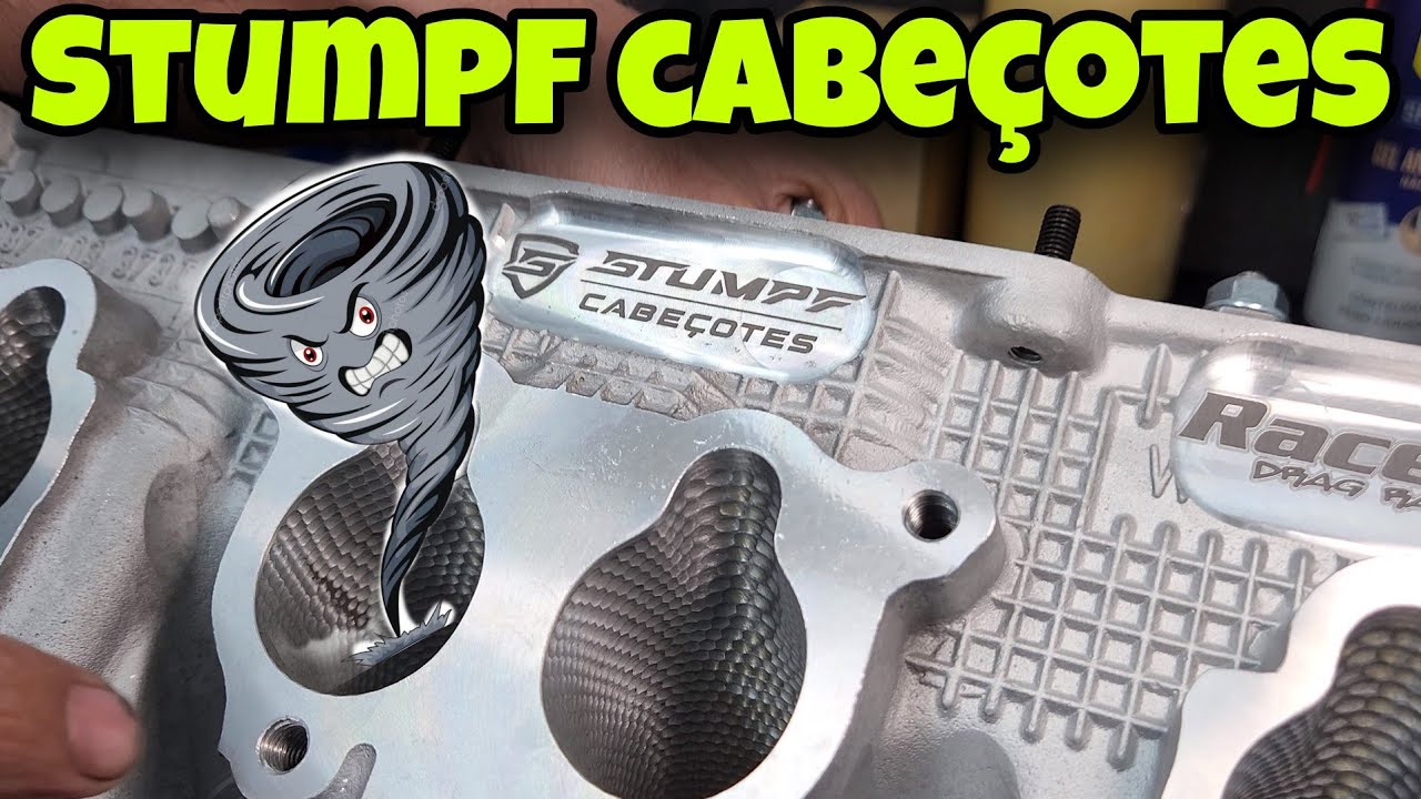 Novo acabamento no cabeçote Stumpf - Racetech @Escola de Garagem
