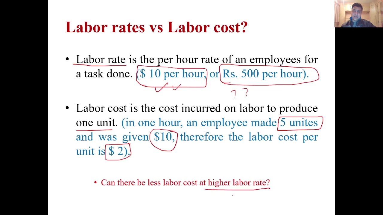 Labor Rates and Labor Cost