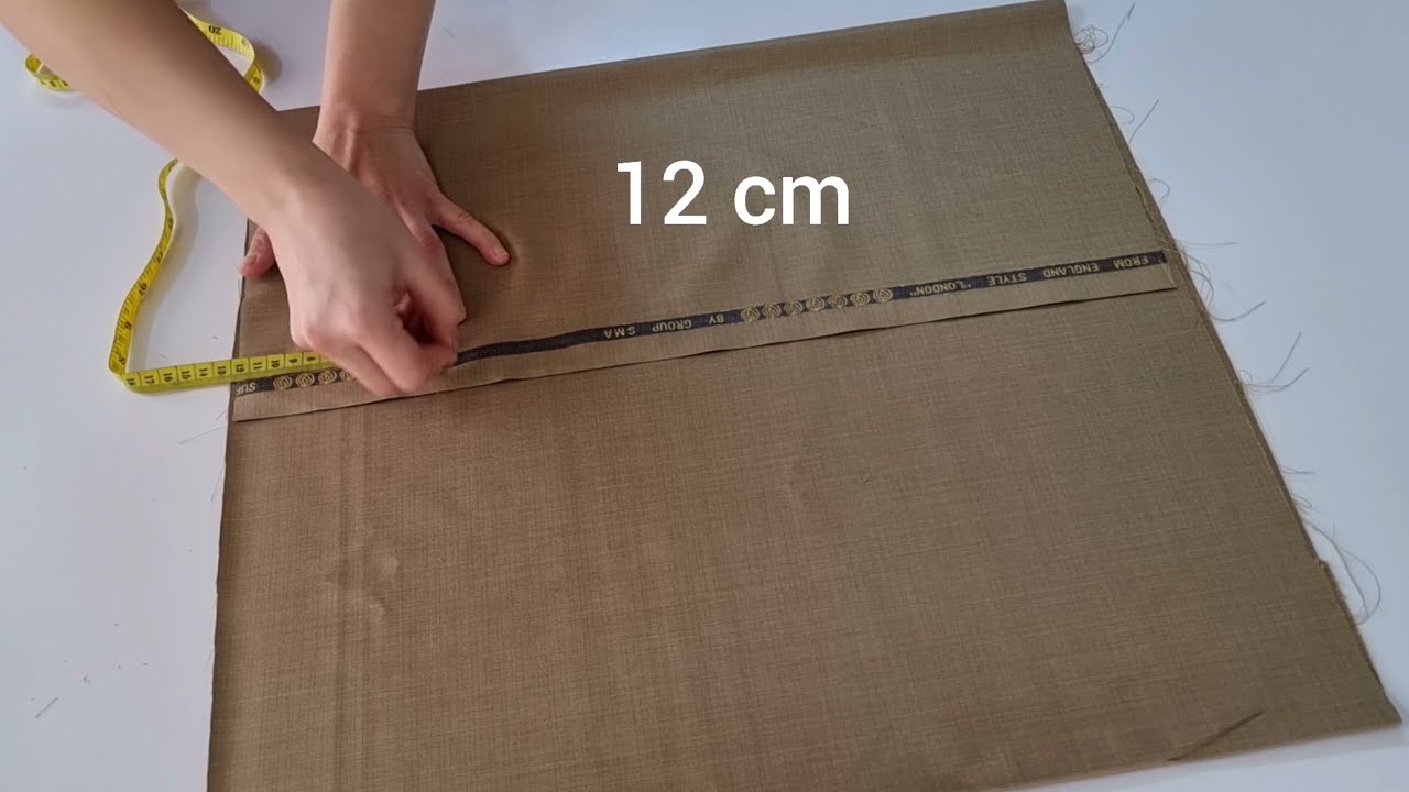 فصال و خياطة جاكيت نسائي بسيط و حلو/ مقاس L