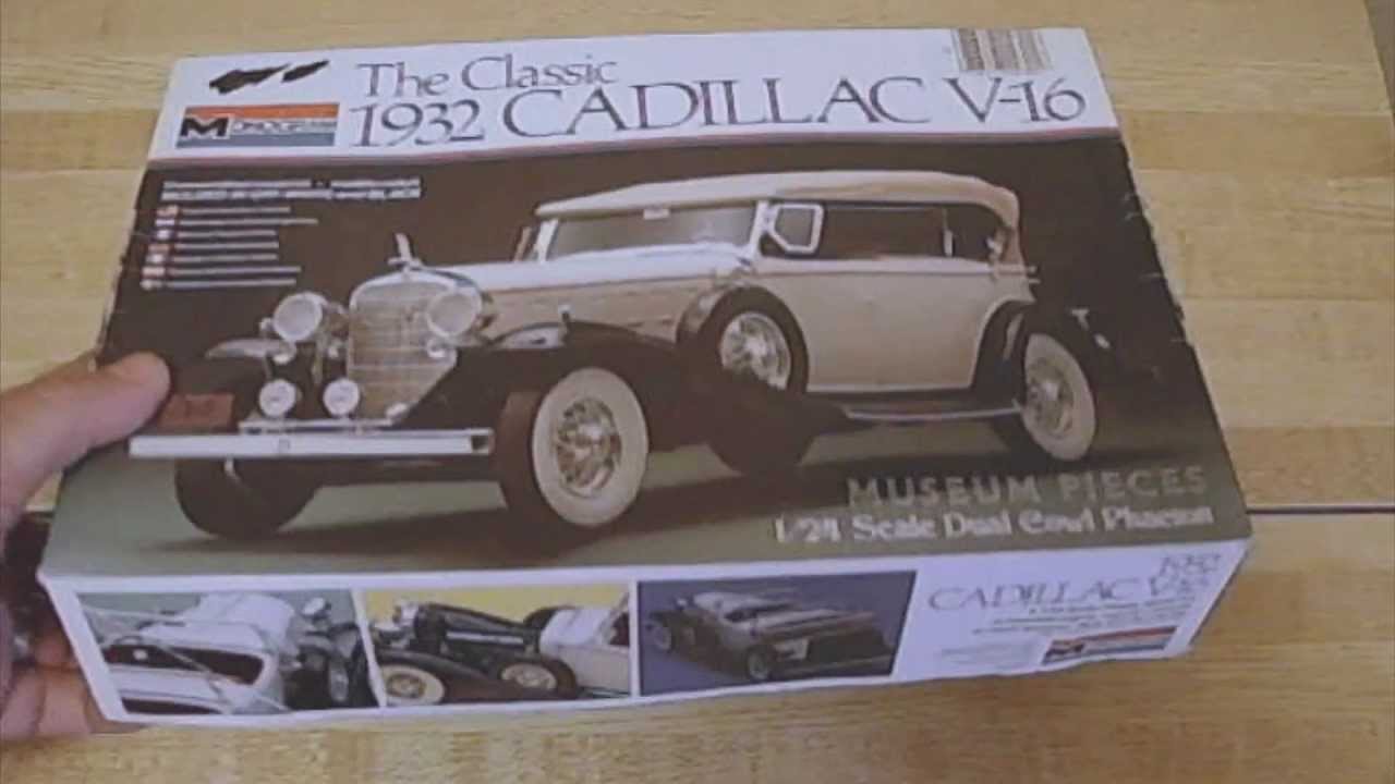 Classic kit Unboxing: 1932 Cadillac V16