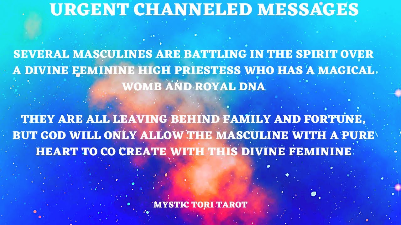 SEVERAL MASCULINES ARE LEAVING EVERYTHING BEHIND TO MARRY A DIVINE FEMININE, BUT ONLY ONE WILL PASS