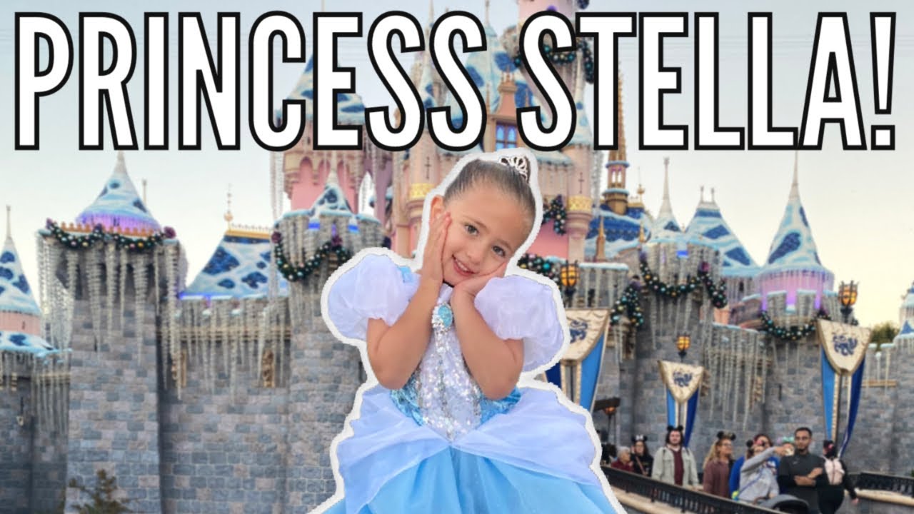 Stella's 1st BIBBIDI BOBBIDI BOUTIQUE Experience at DISNEYLAND!!! | Princess Stella
