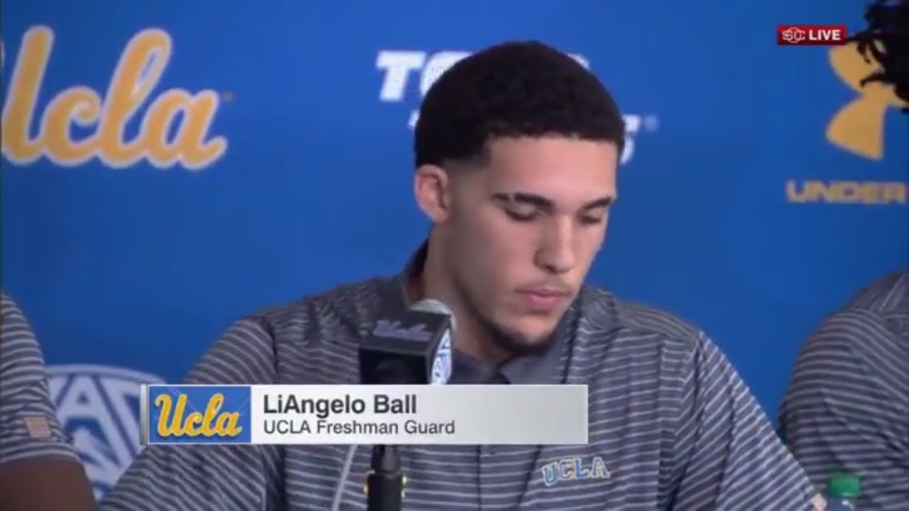 UCLA Press Conference | LiAngelo Ball's Apology