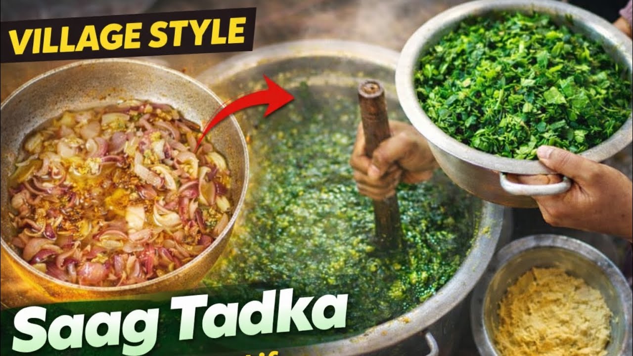 Saag tadka